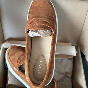 Patina leather footwear. Handmade by Portland leather.